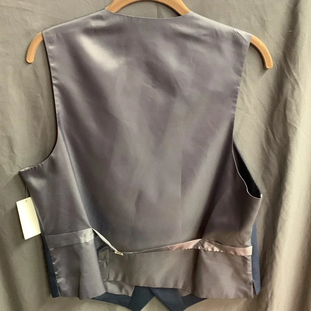 Perry Ellis‎ Portfolio Men's Blue 5-Button Suit Vest NWT